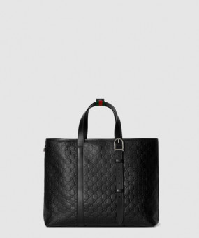 구찌 남성 GG 엠블럼 라지 토트백 gub13105x