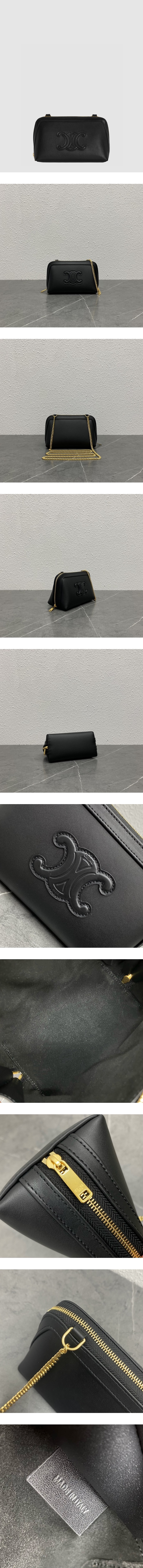 셀린느 여성 트리오페 체인 미니백 ceb13092x