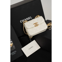 미니 플랩 코인 퍼스 위드 체인 화이트