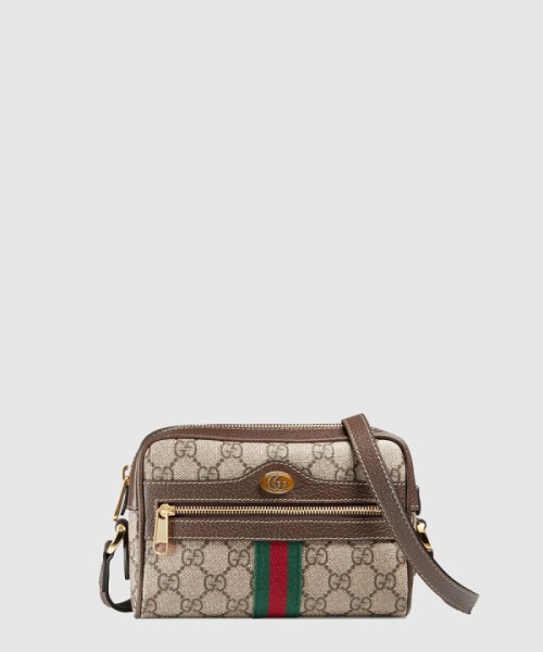 구찌 슈프림 캔버스 미니 클러치 517350