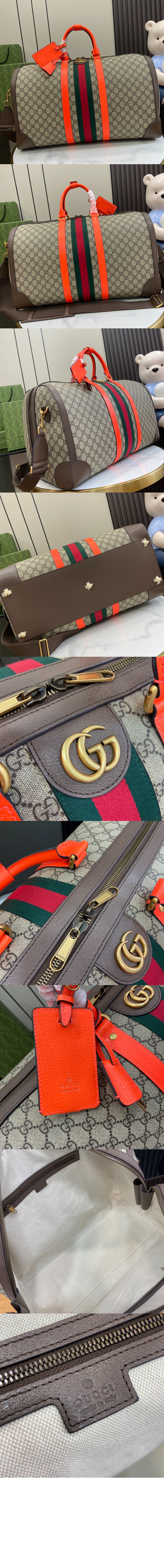 구찌 사보이 라지 더플백 724612