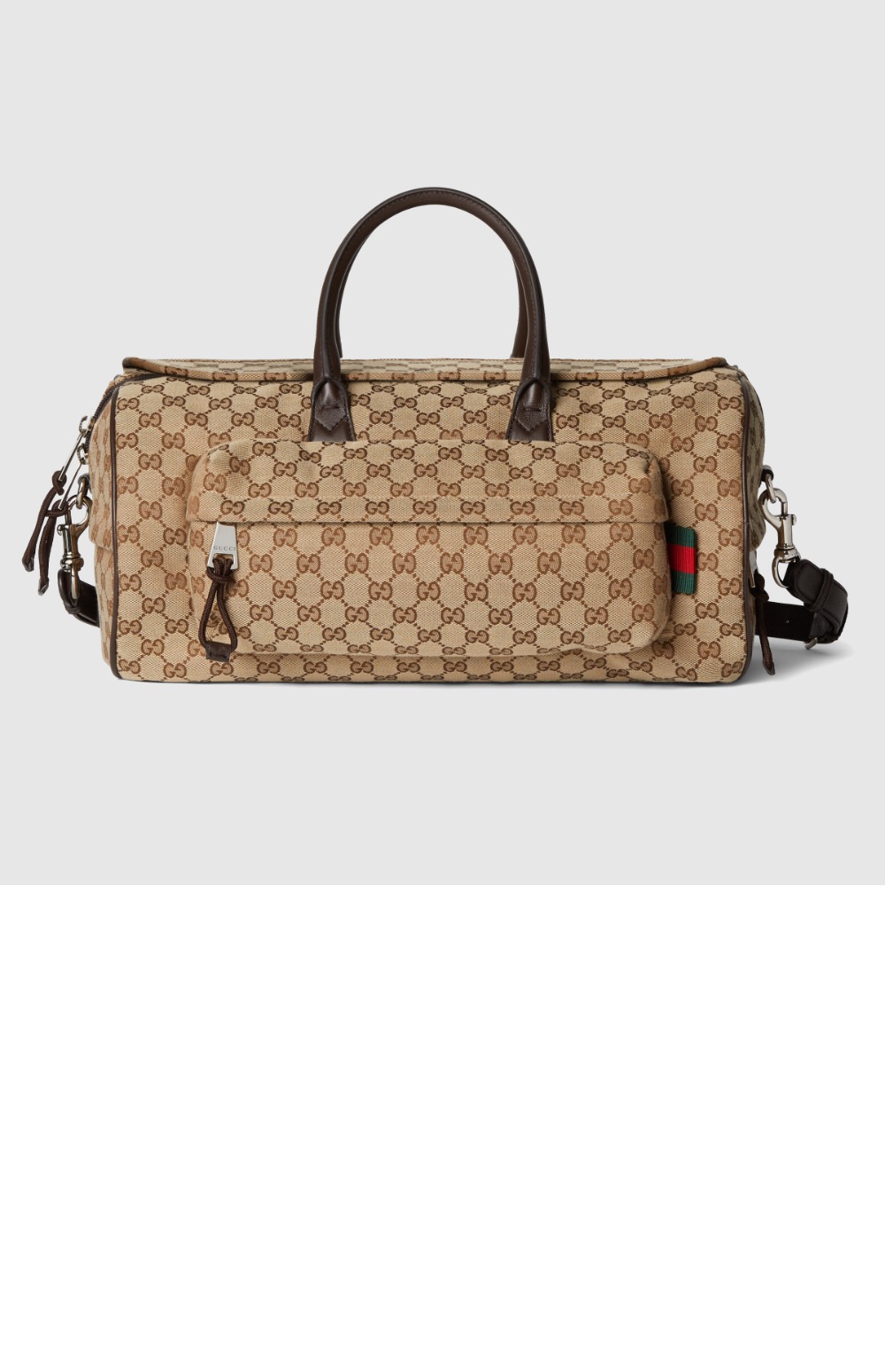 구찌 미디엄 GG 더플백 800185