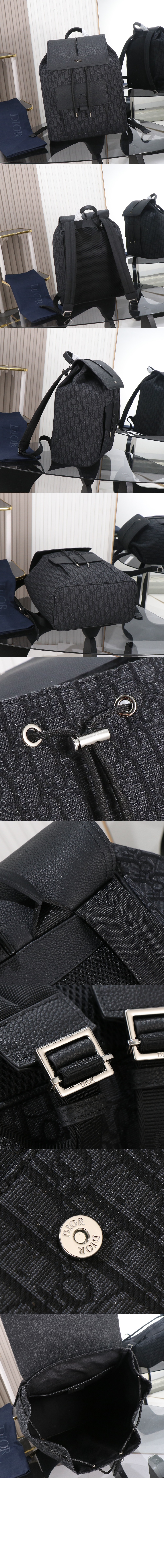 디올 Saddle 백팩 1ESBA