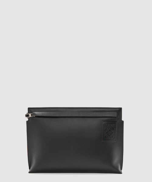 로에베 T 파우치 - 새틴 카프스킨