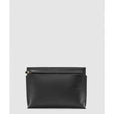 로에베 T 파우치 - 새틴 카프스킨