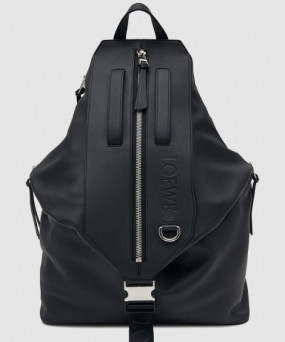 로에베 스몰 컨버터블 백팩 - 나일론 & 카프스킨