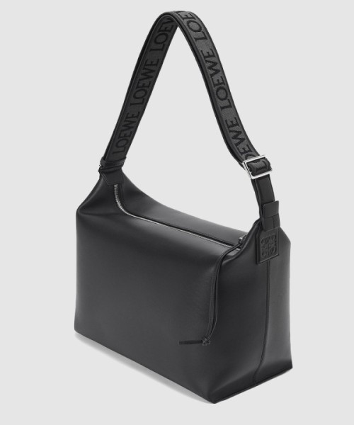 로에베 큐비 크로스 백 - 유연한 스무스 카프스킨 & 자카드