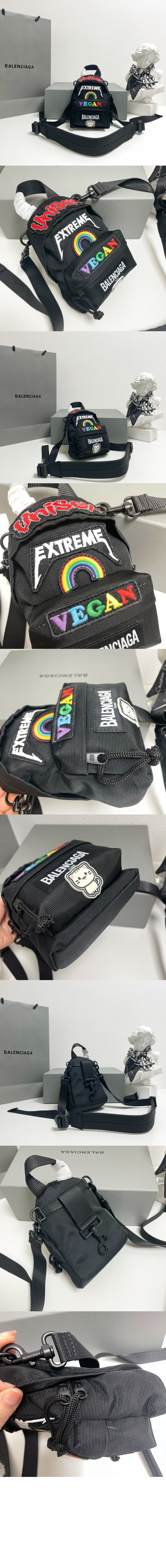 조절 가능한 크로스 백팩 656328