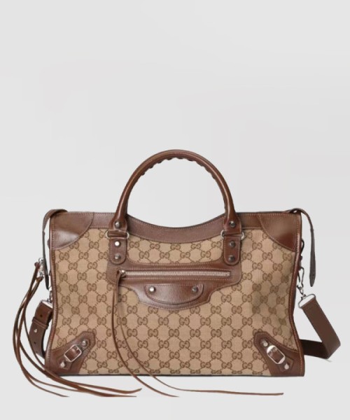 지퍼 토트 겸 크로스백 68169