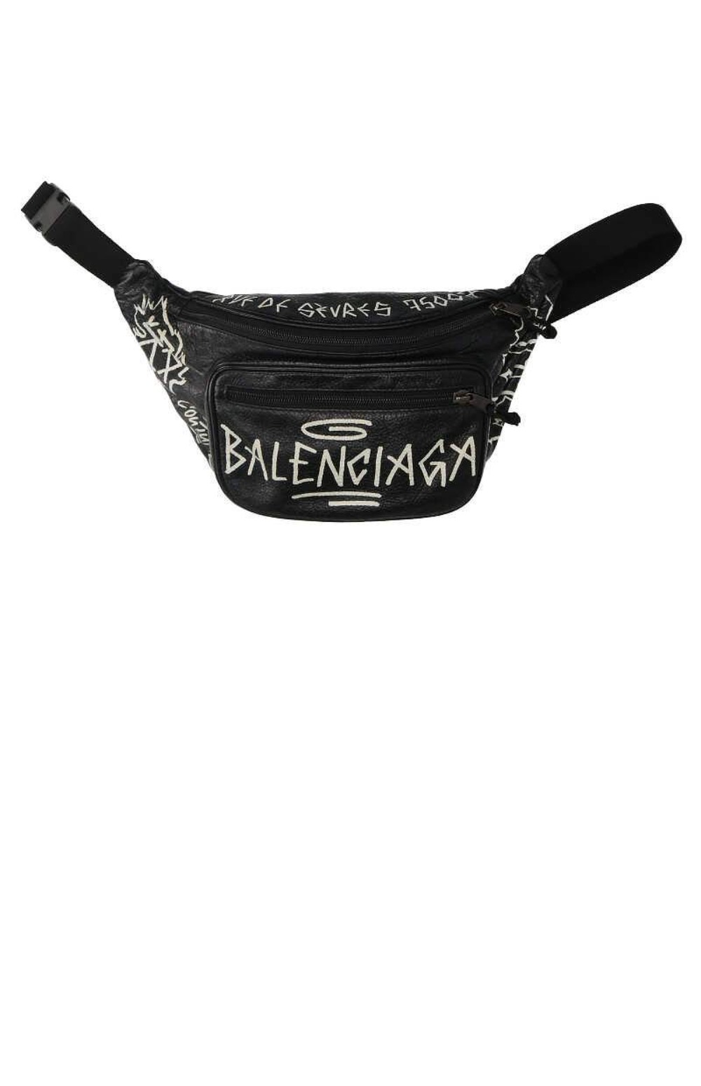 발렌시아가 그래피티 프린트 힙색 529550