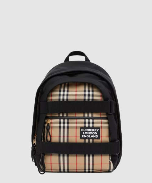 버버리 체크 백팩 8024684