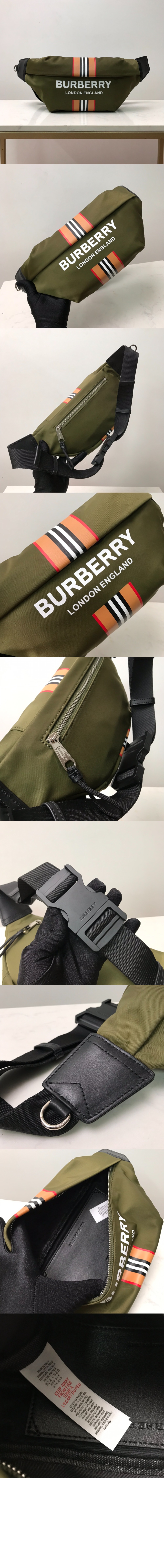 버버리 소니 스트라이프 범백 80300181