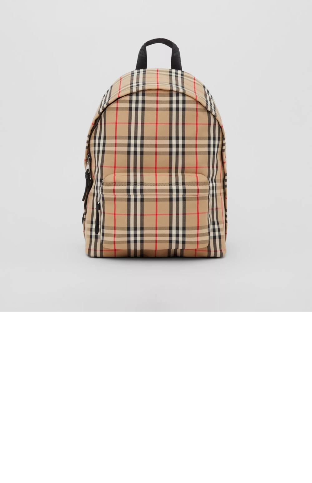 버버리 빈티지 체크 나일론 백팩 80161061
