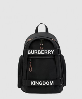 버버리 스몰 프린트 백팩 8021258