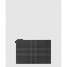 버버리 체크 지퍼 파우치 80746931