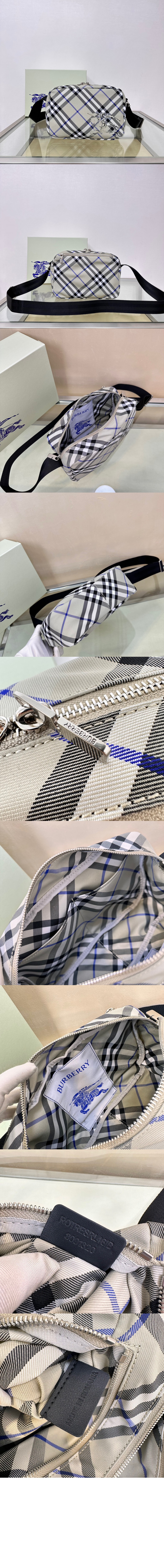 버버리 체크 크로스바디백 80920171