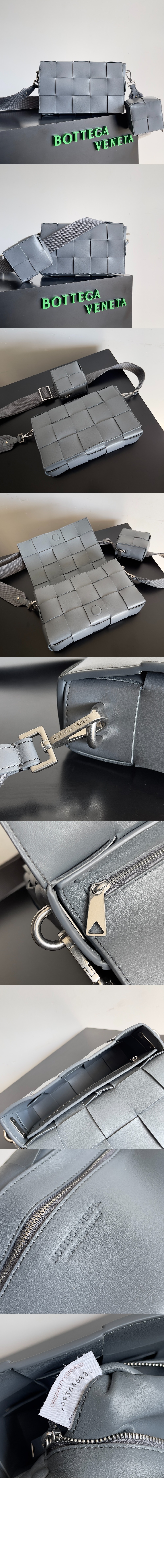 보테가베네타 다양하게 활용할 수 있는 스트랩을 갖춘 카세트 741777