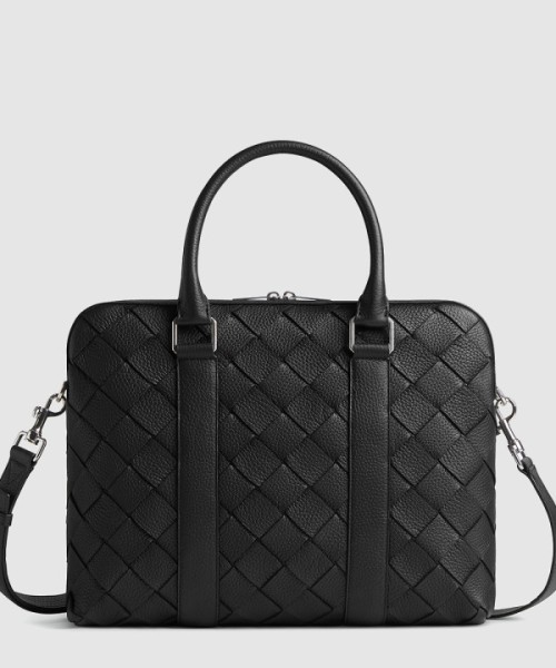 보테가베네타 슬림 인트레치아토 브리프케이스 799765
