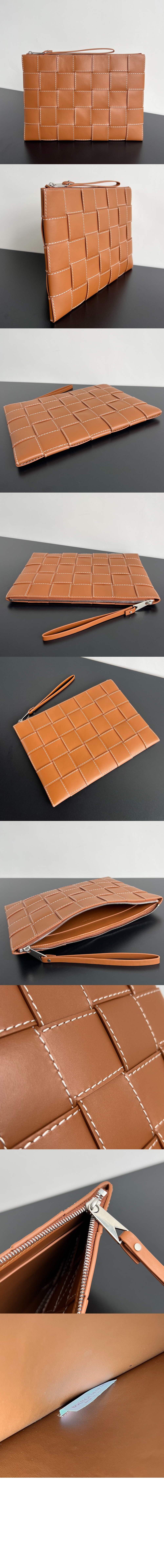 보테가베네타 라지 카세트 파우치 649616