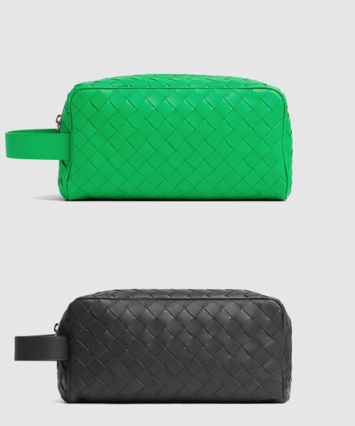 보테가베네타 인트레치아토 여행용 파우치 729295