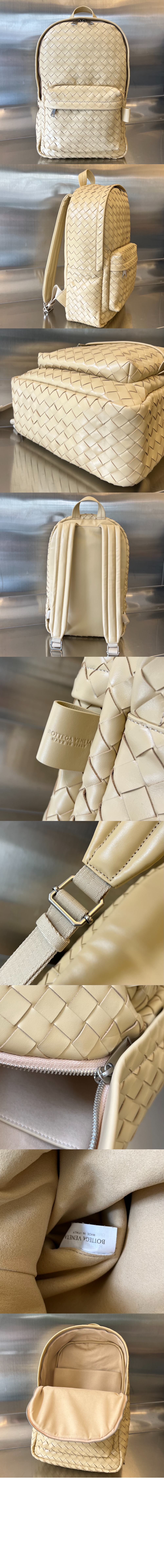 보테가베네타 미디엄 인트레치아토 백팩 730732