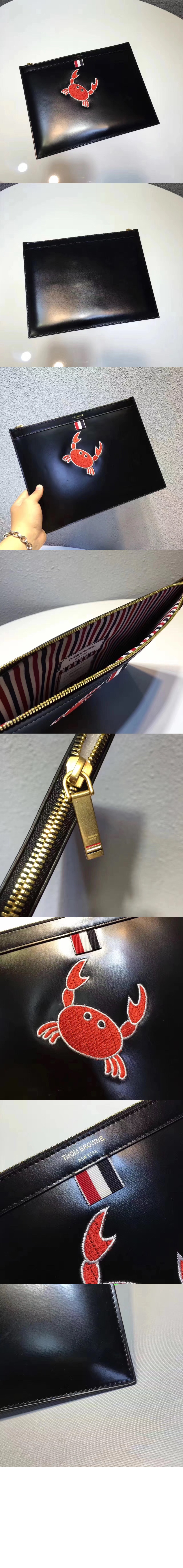 톰브라운 게 패턴 클러치 MAC019