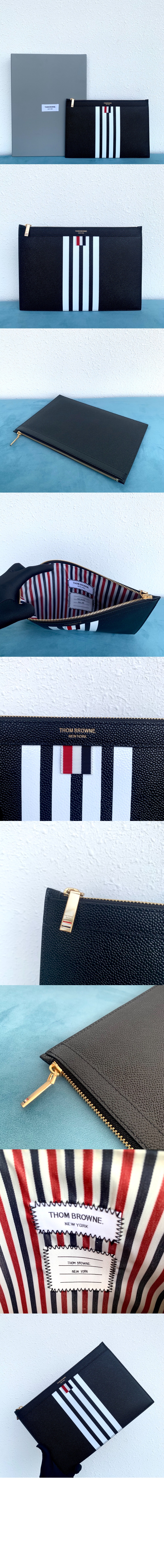 톰브라운 캐비어 클러치 MAC039