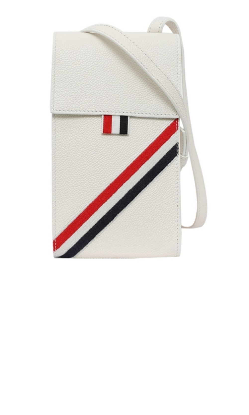 톰브라운 페블 폰 홀더백 MAC118