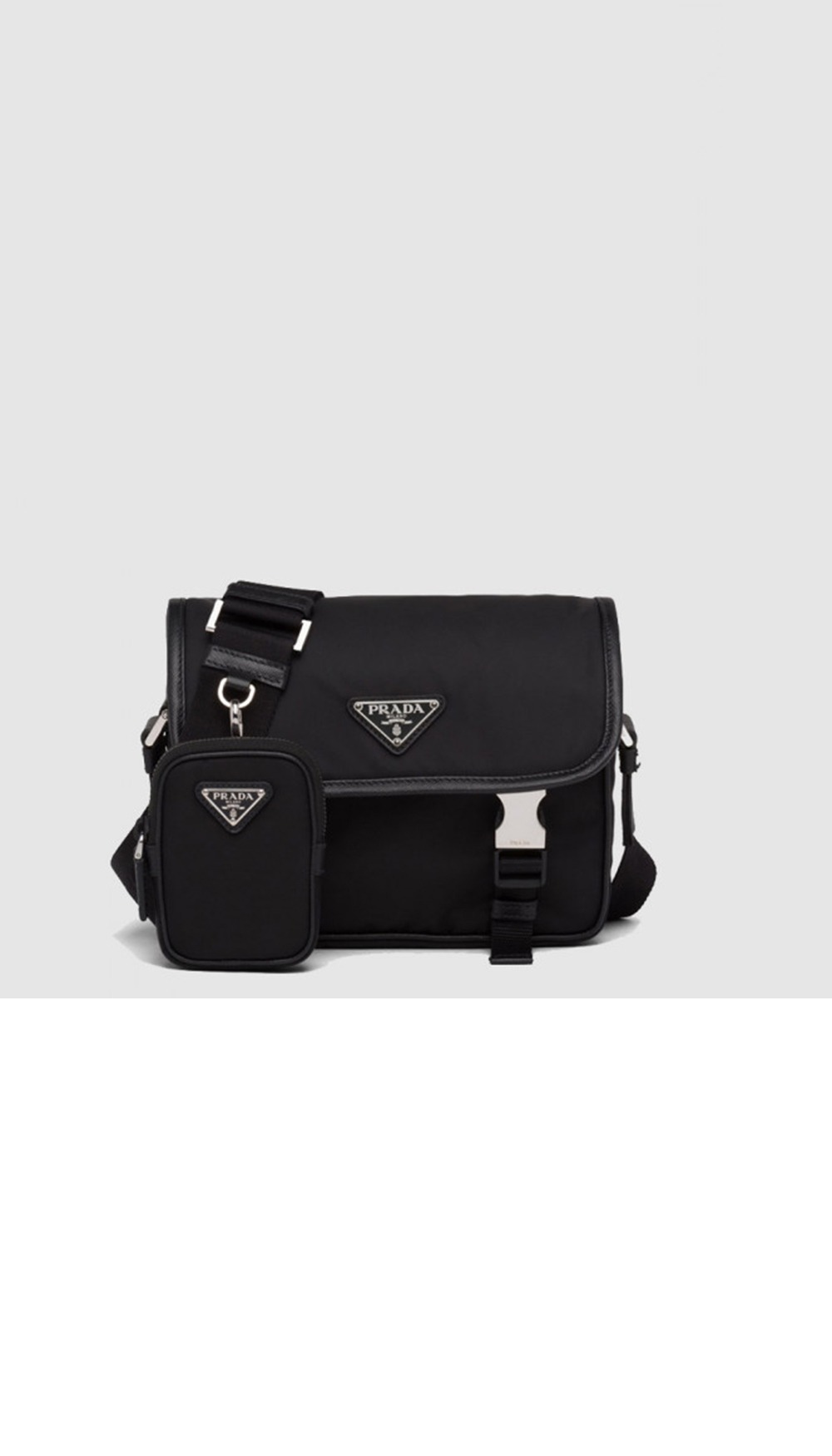 프라다 나일론 크로스백 2VD034