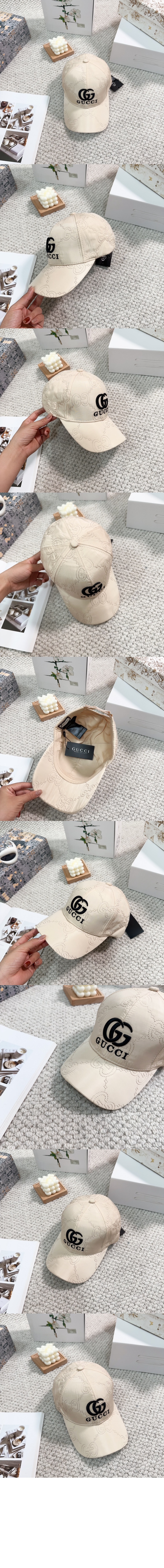 구찌 GG 데님 베이스볼 캡 656667