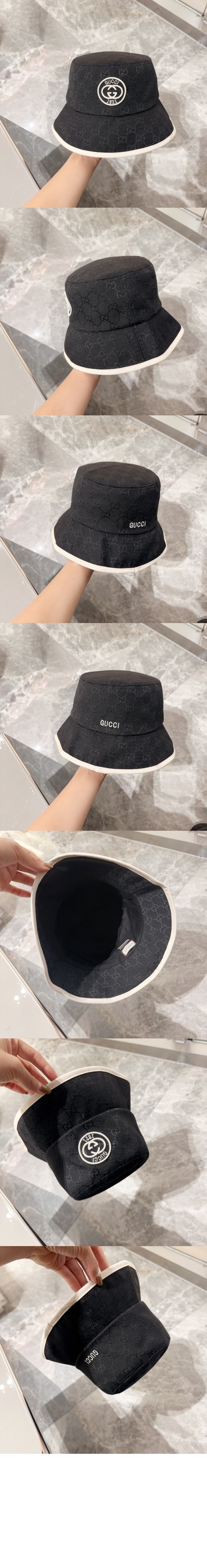 구찌 GG 벙거지 893347