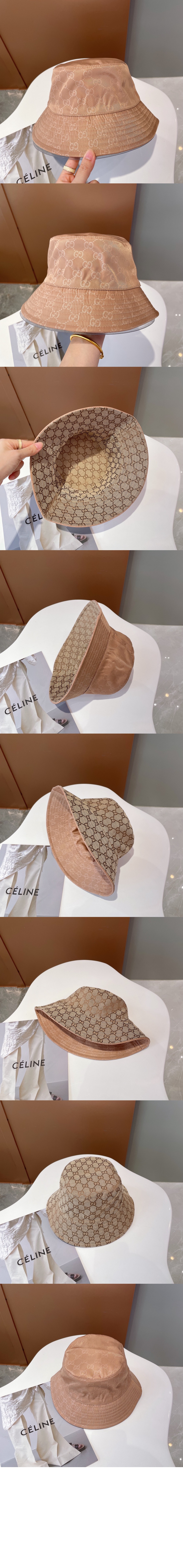 구찌 리버시블 버킷햇 634782