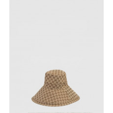 구찌 캔버스 와이드 브림 버킷햇 631958