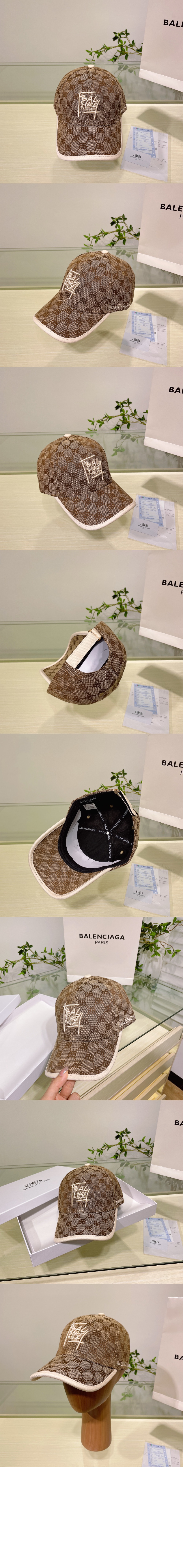 발렌시아가 베이스볼 캡 822193