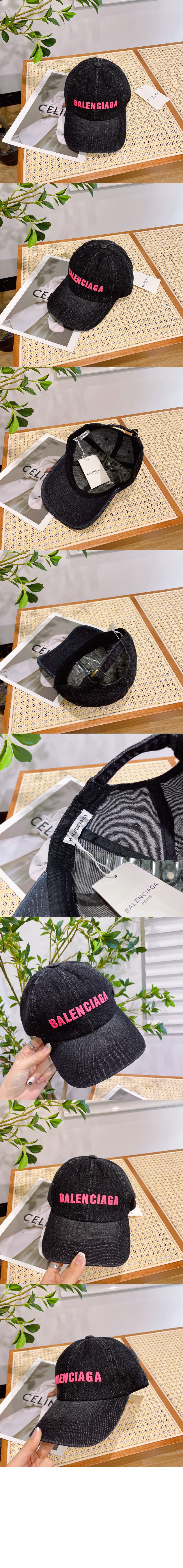 발렌시아가 베이스볼 캡 739175