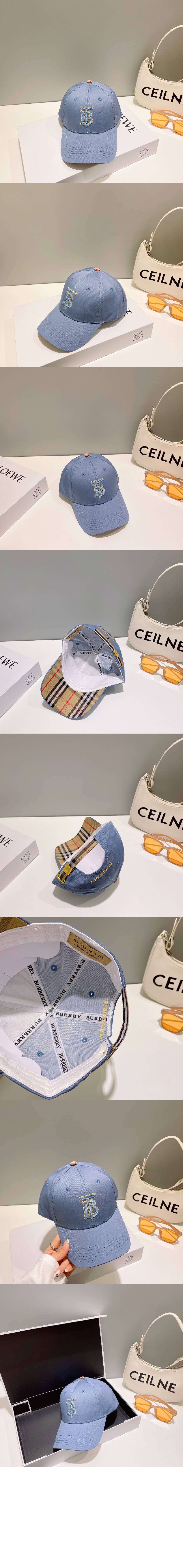 버버리 베이스볼 캡 8015342