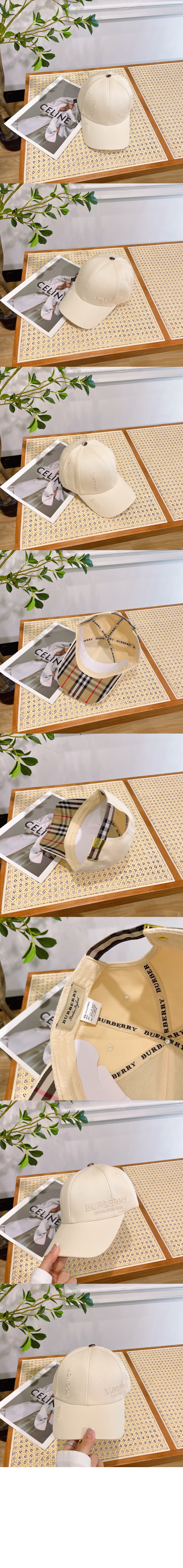 버버리 베이스볼 캡 8015663