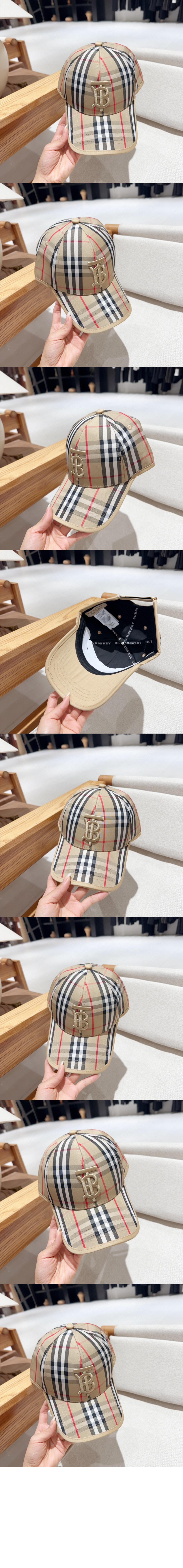 버버리 베이스볼 캡 8015834