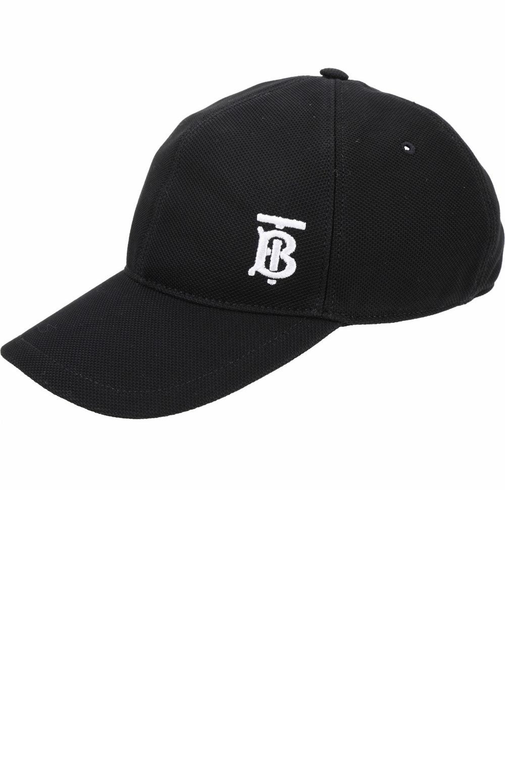 버버리 이니셜 자수 베이스볼 캡 80653471