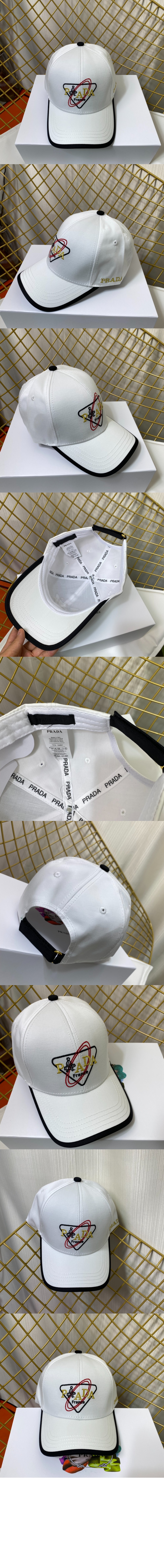 프라다 베이스볼 캡 1HC864