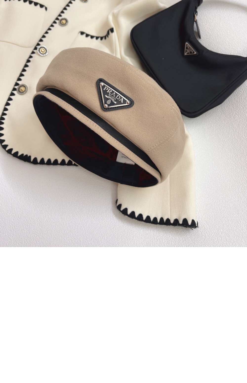 프라다 베레모 2HC429