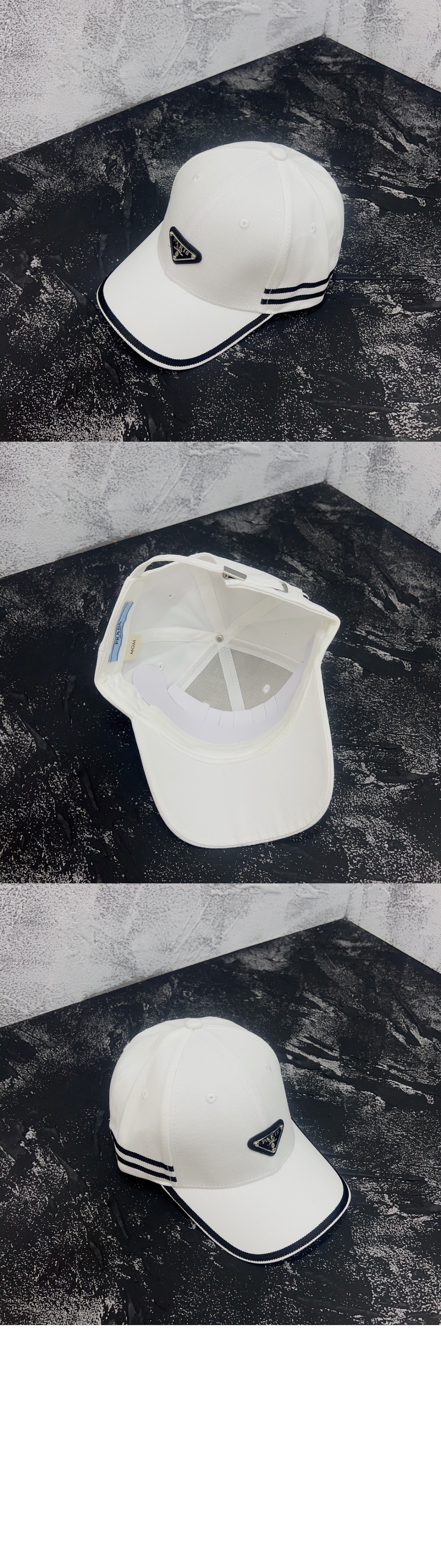 프라다 베이스볼 캡 1HC368