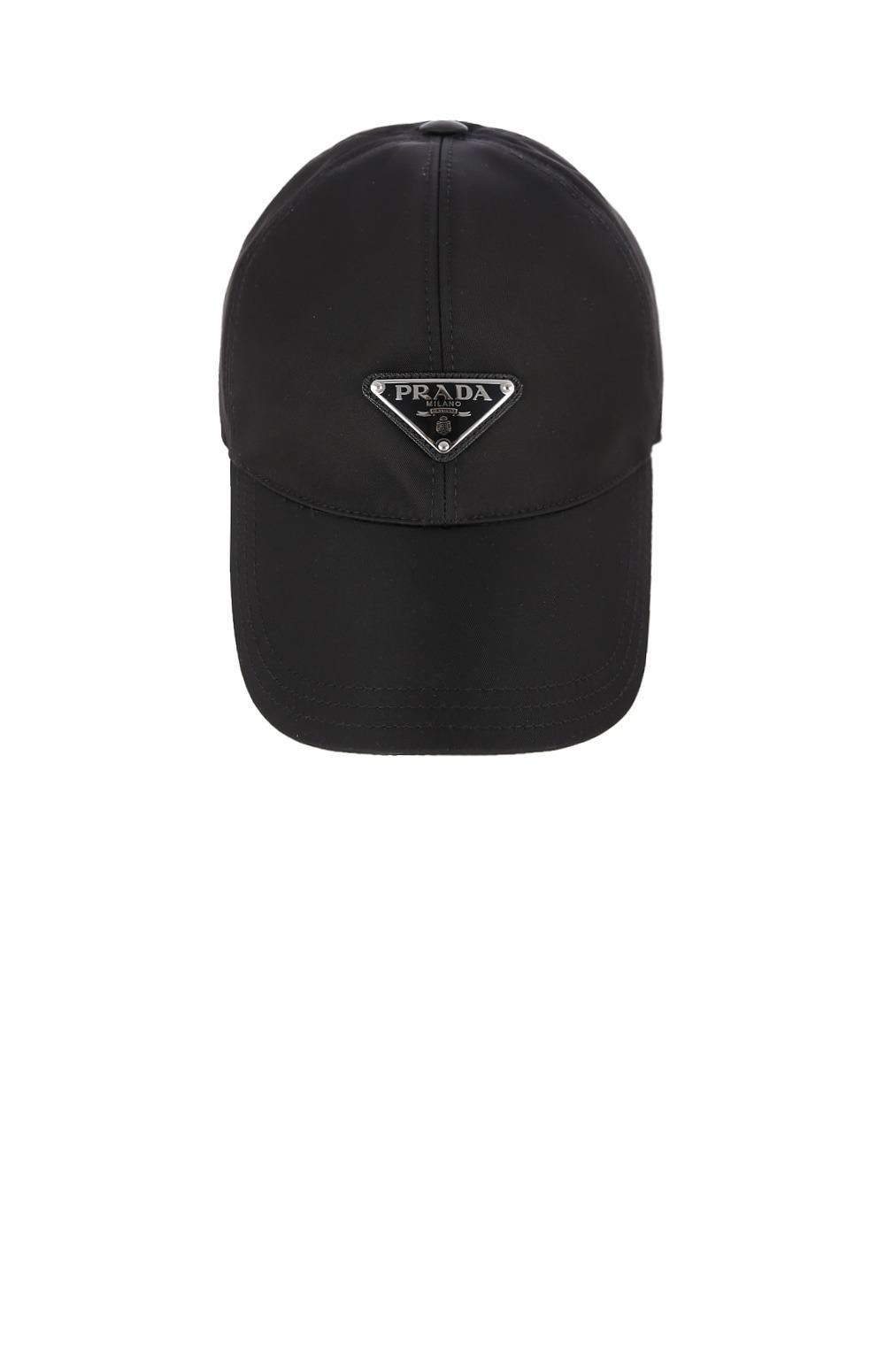 프라다 로고 베이스볼 캡 2HC231