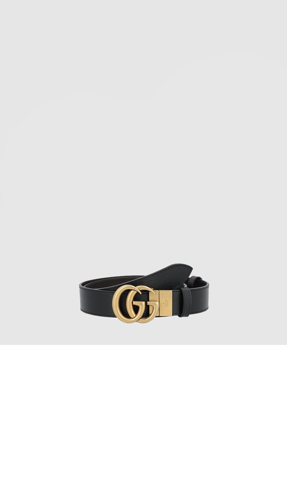 구찌 GG 마몽 리버서블 벨트 627055