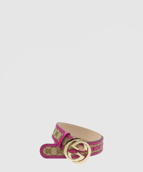 구찌 클래식 프린트 GG 벨트 114876