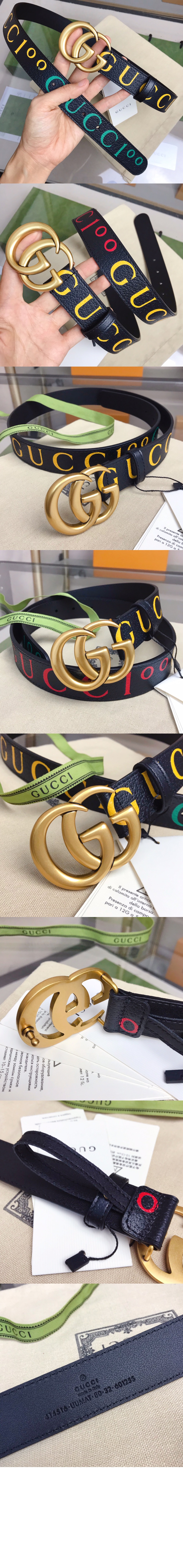 구찌 GG 버클 협판 벨트 414516