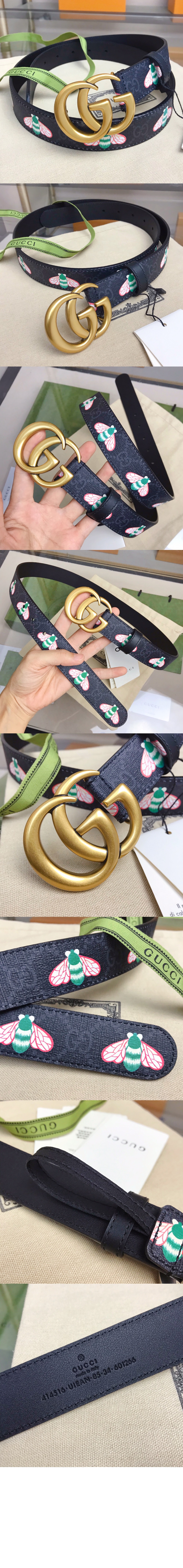 구찌 GG 버클 협판 벨트 414516