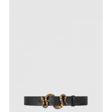 구찌 스네이크 버클 가죽 벨트 458935