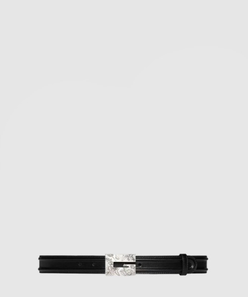 구찌 사각 G버클 벨트 709979