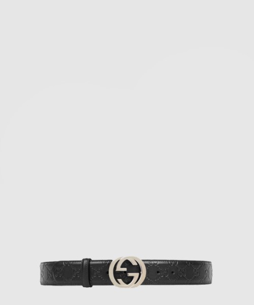 구찌 더블 G 버클 벨트 370543